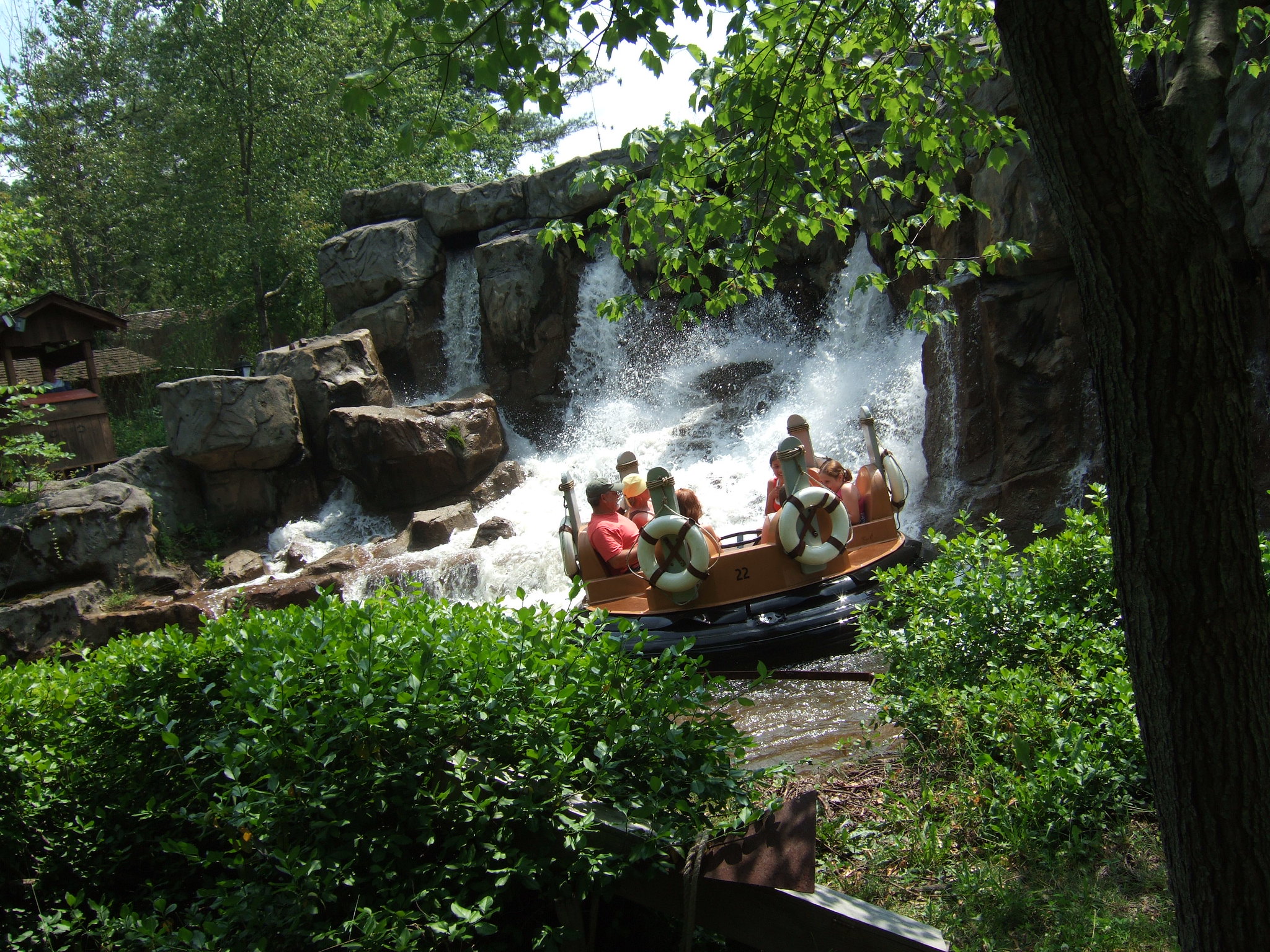Smoky Mountain River Rampage - Dollywood, Pigeon Forge, Tennessee