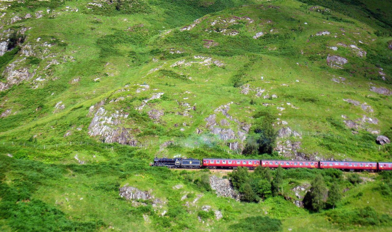 Jacobite Steam Train, Scotland (1)