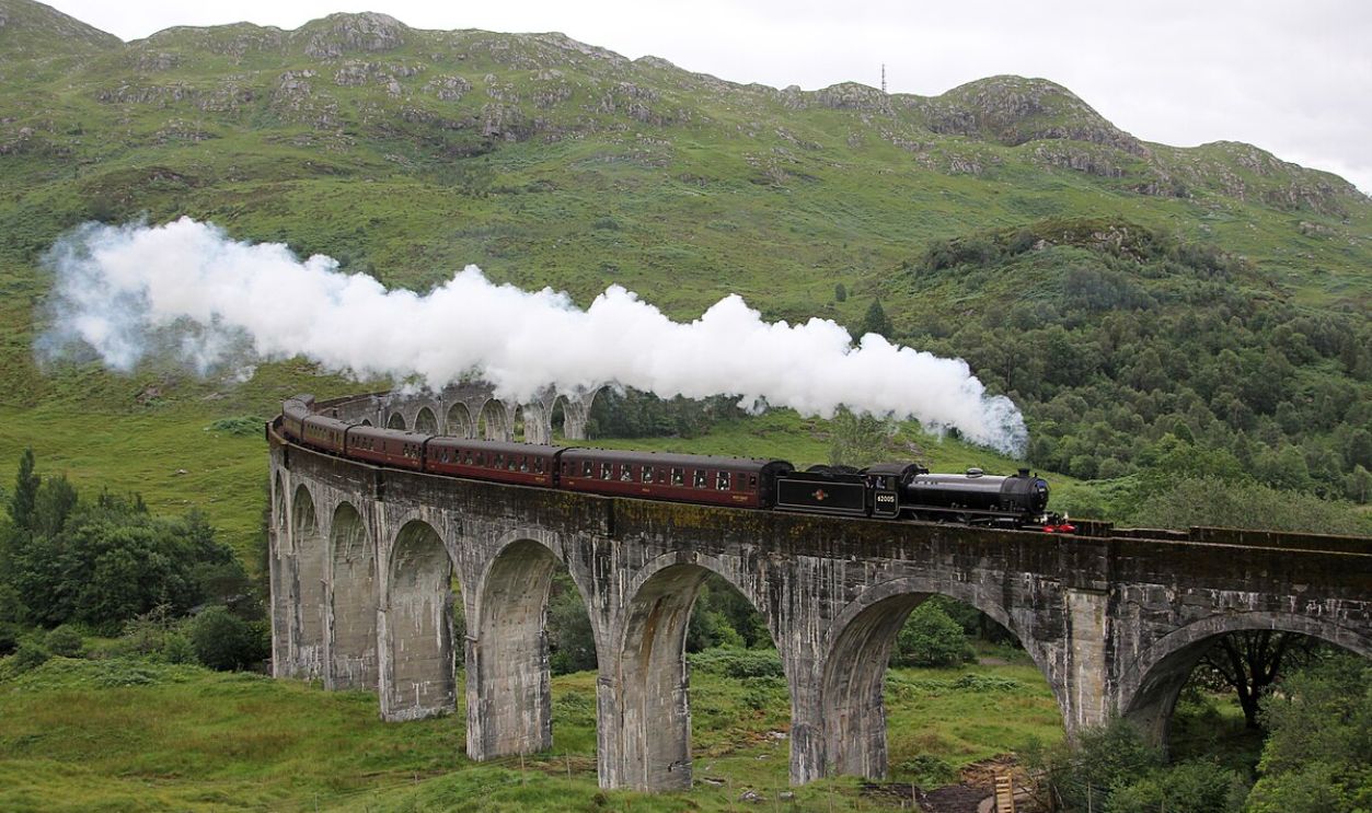 Jacobite Steam Train, Scotland