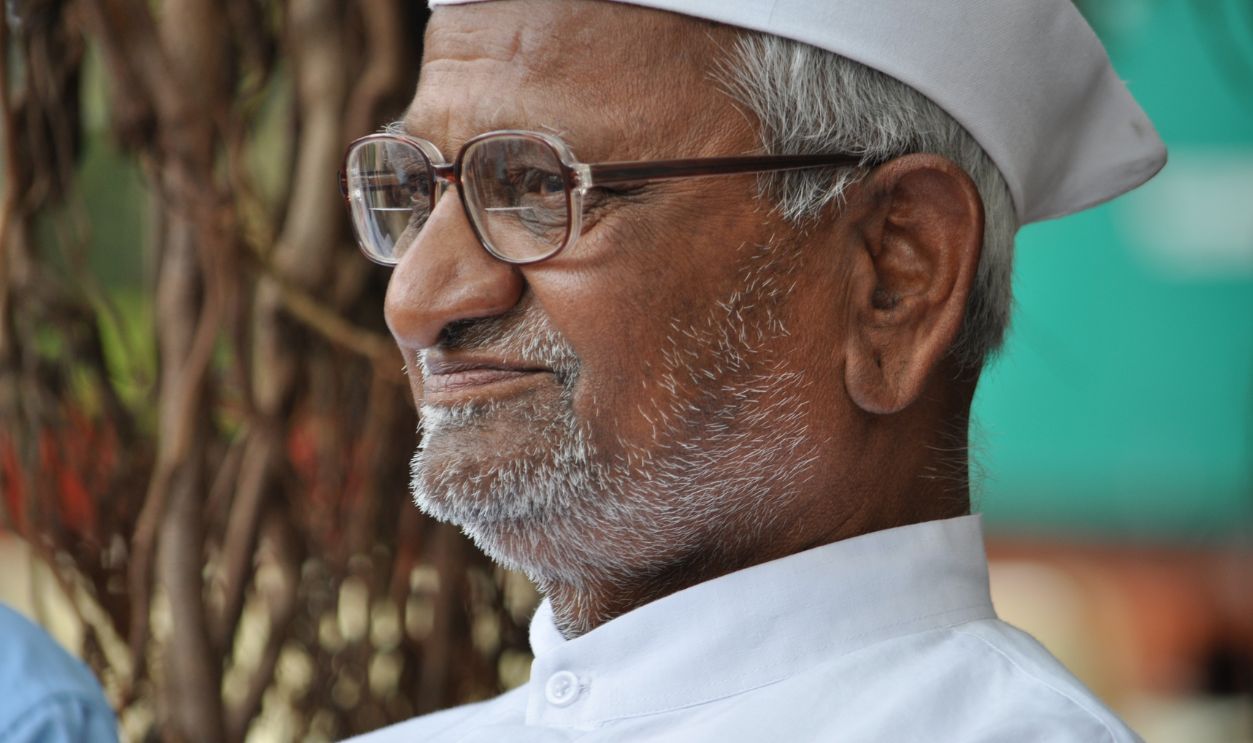 Anna Hazare On 2Nd Oct