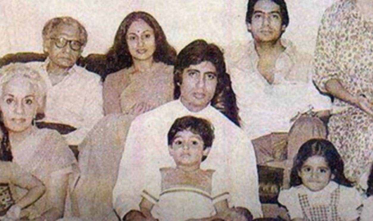 The Bachchan Family During The 70S
