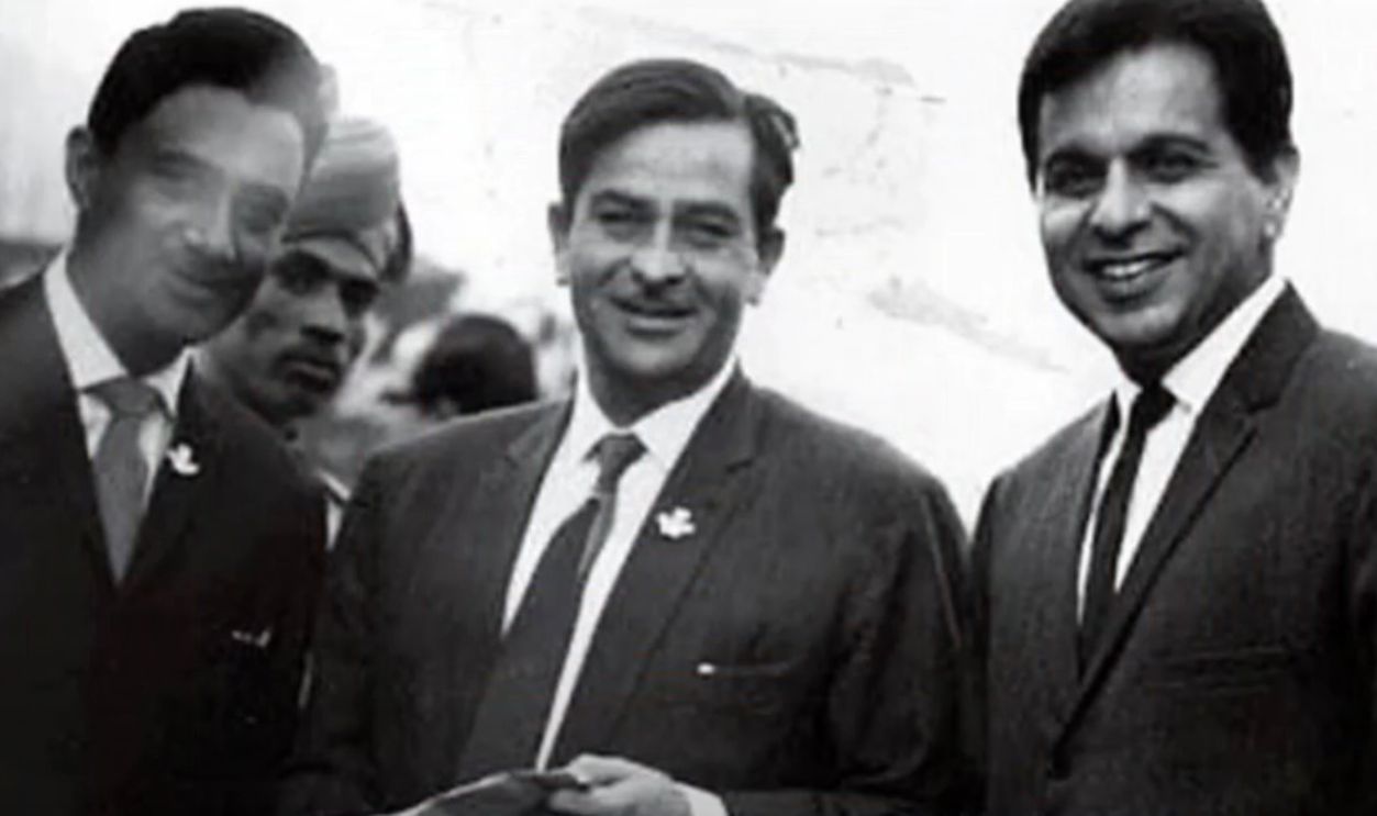 Dilip Kumar  Raj Kapoor  Dev Anand