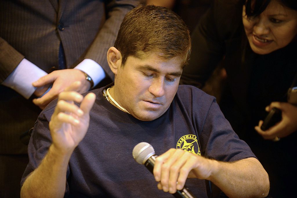 Salvadorean castaway Jose Salvador Alvarenga