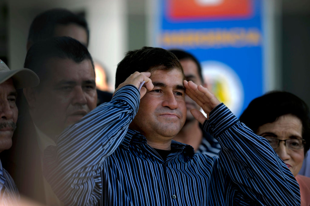 Salvadorean castaway Jose Salvador Alvarenga