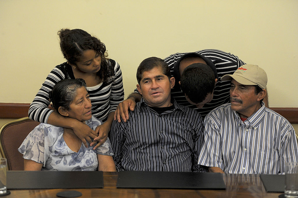 Salvadorean castaway Jose Salvador Alvarenga