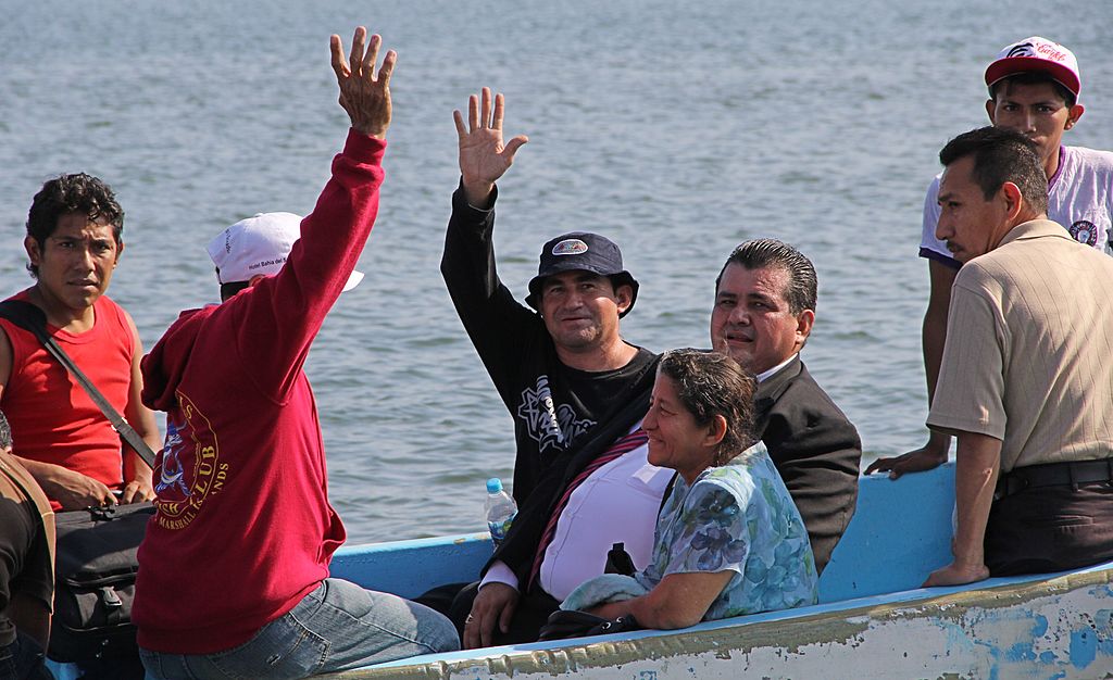 Salvadorean castaway Jose Salvador Alvarenga