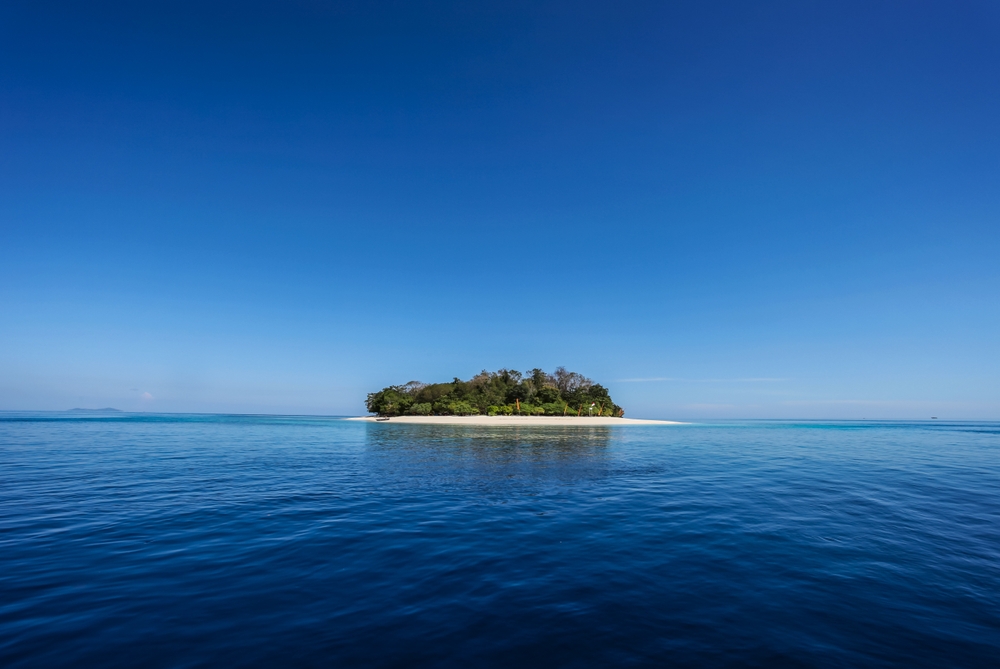 Lihaga Island, a small island near Likupang