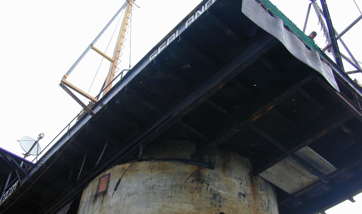Sealand from below.