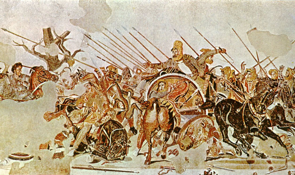 Greek painting of Philoxenus of Eretria