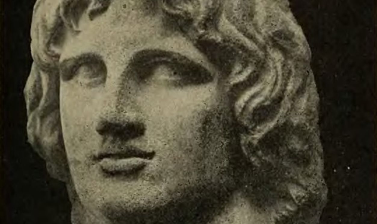Sculpture of Alexander the Great 