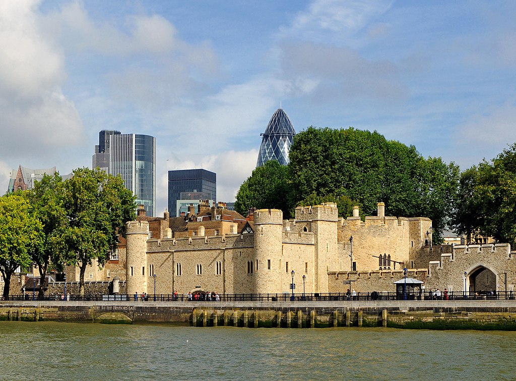 Landscape Photo of the The Traitors' Gate at Tower of London