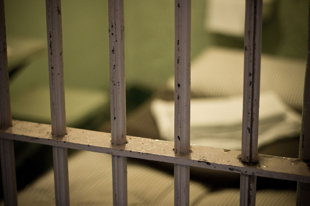 Touring the cellhouse on Alcatraz Island - 2012