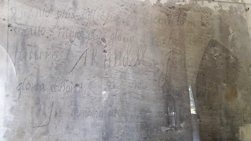 Arundel Graffiti at Beauchamp Tower
