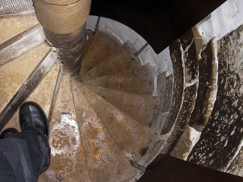 Close Up Photo of Two Princes Staircase, London Tower