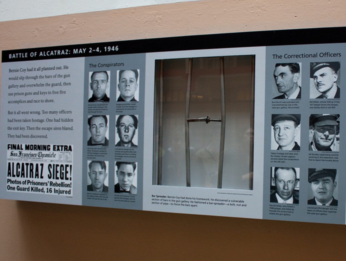 Battle of Alcatraz & Bar spreader