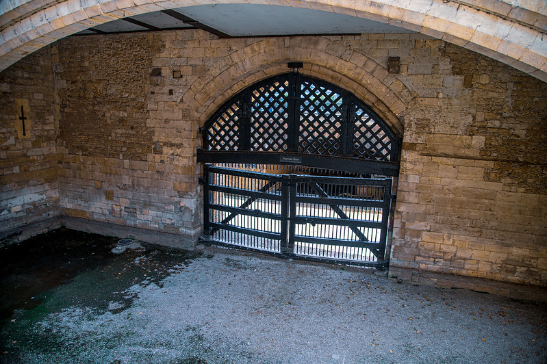 Traitors Gate at The Tower of London