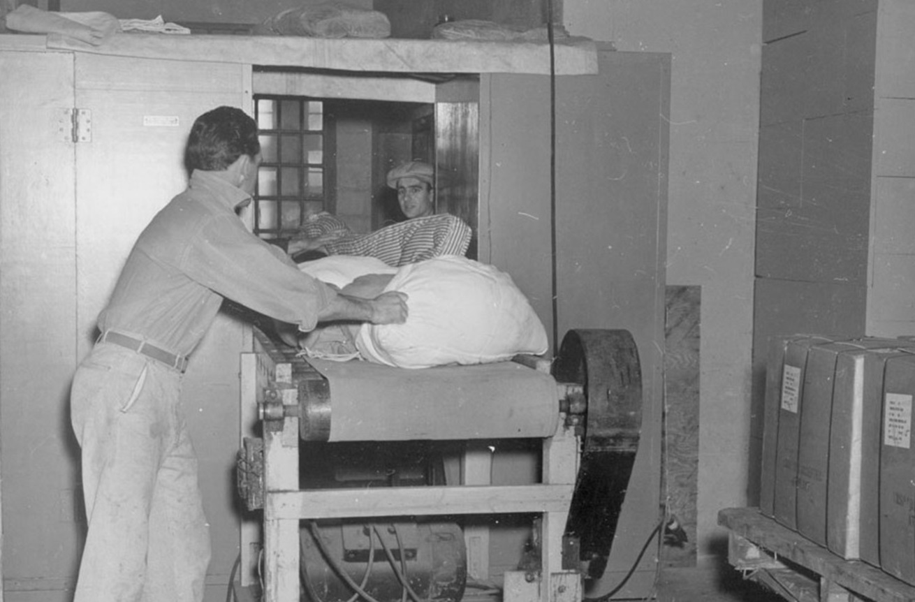 Alcatraz Laundry room.