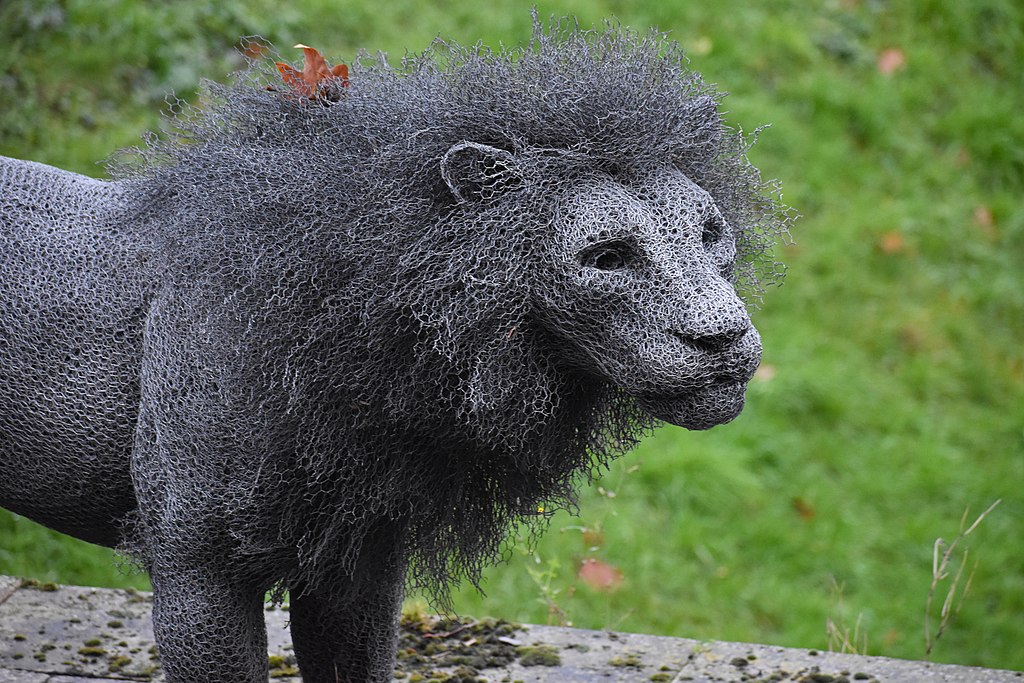 London Tower Lion Created by British sculptor Kendra Haste