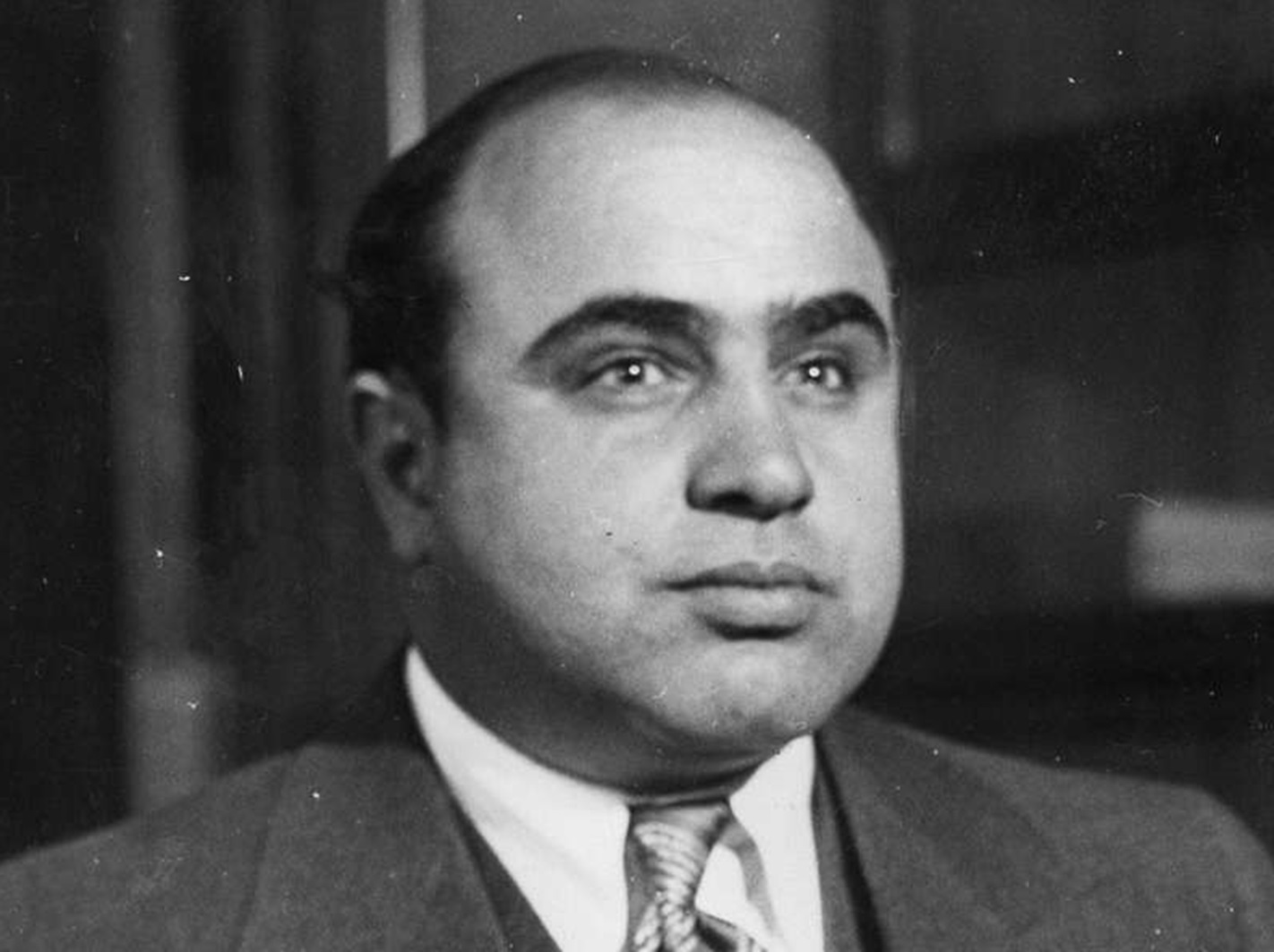 "Scarface" Al Capone is shown here - 1930