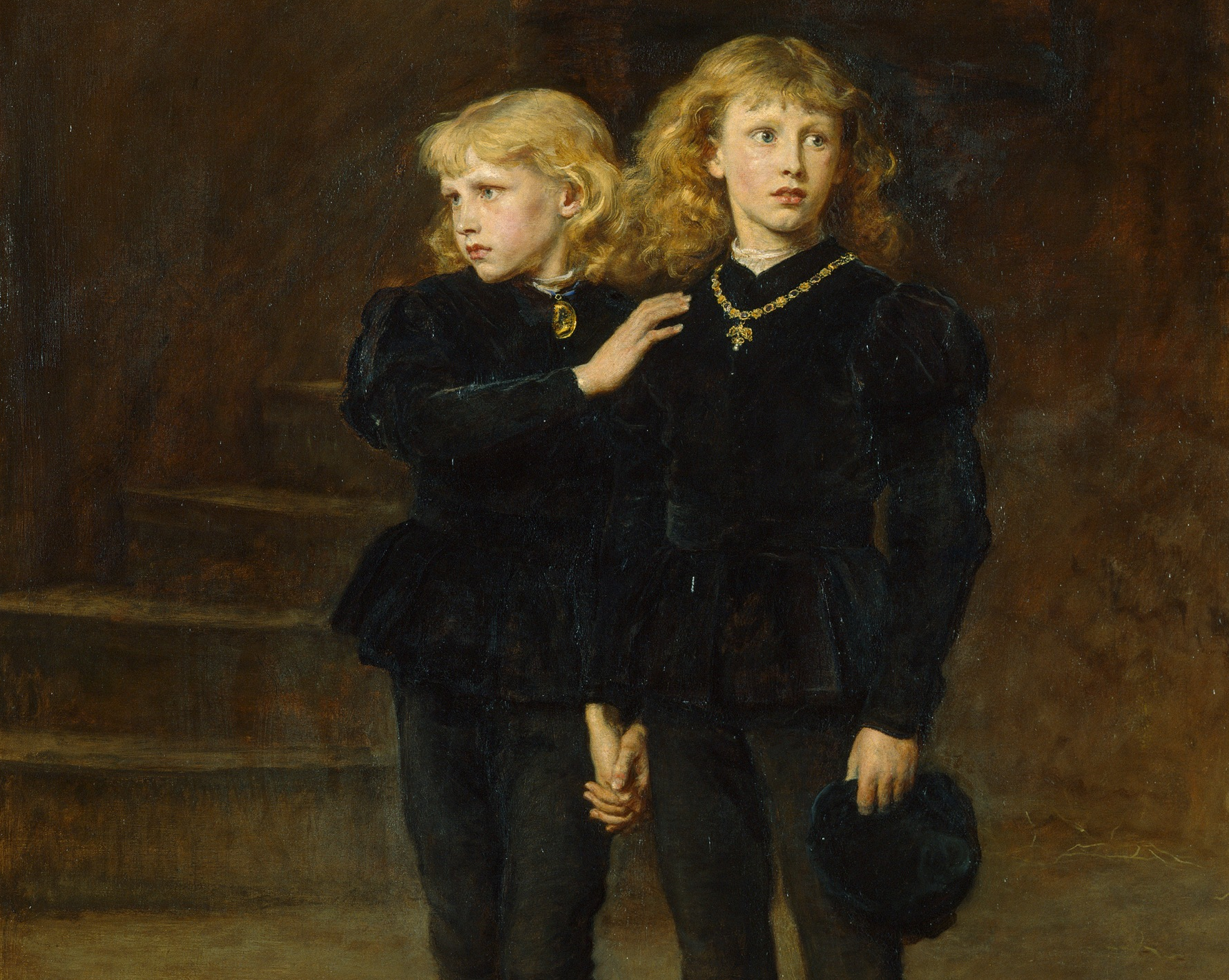 The Princes In The Tower By John Everett Millais