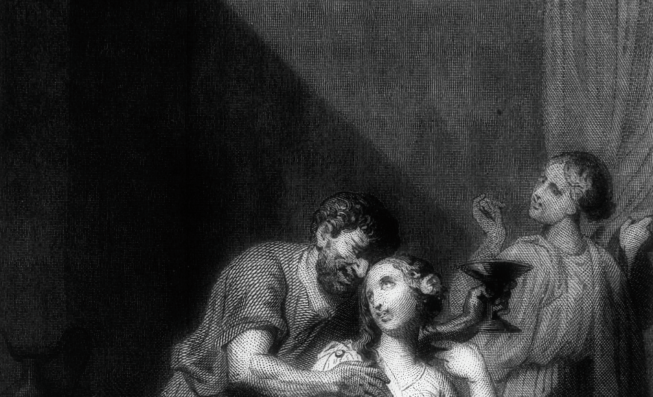 Man and a Woman - 18th Century Sketch