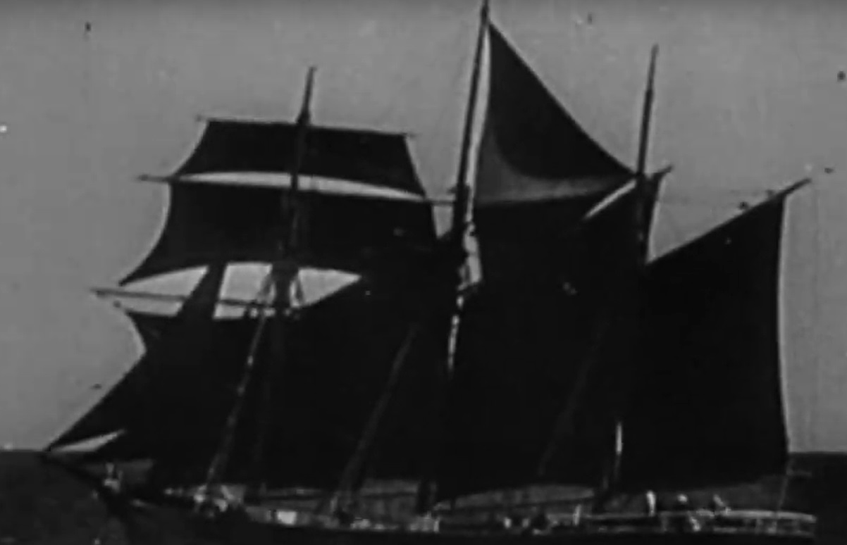 Screenshot from the movie The Mystery of the Mary Celeste (1935)