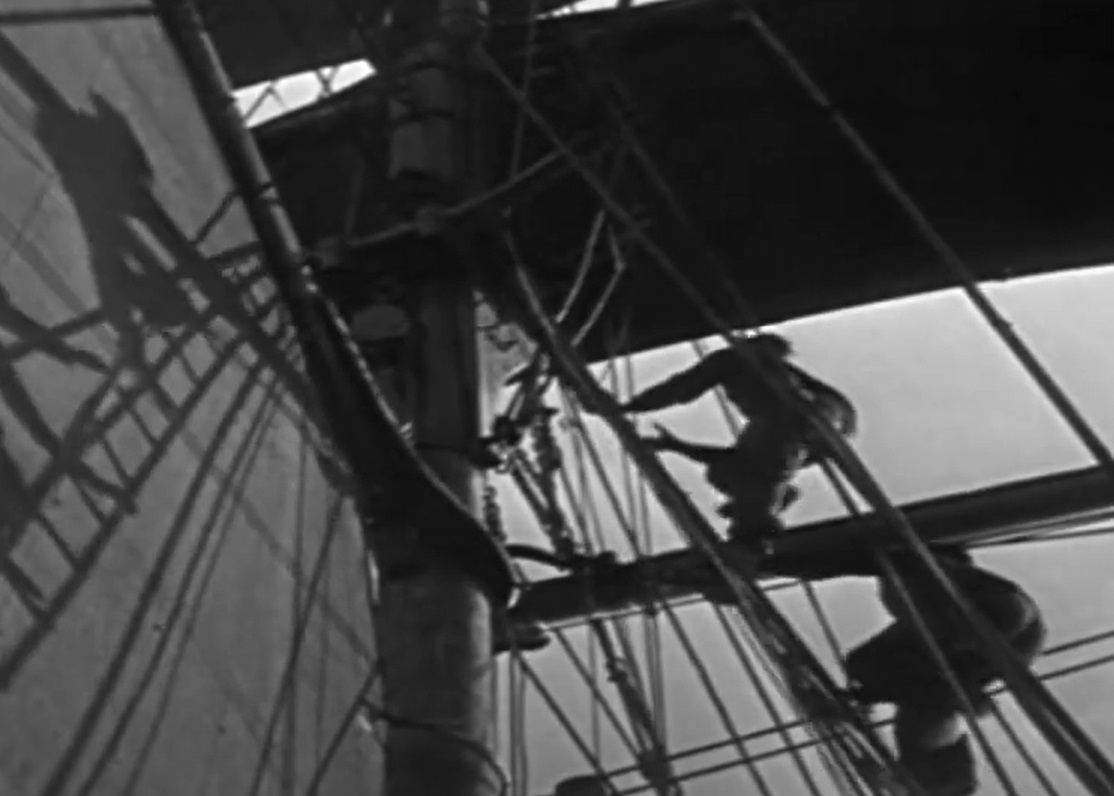 Screenshot from the movie The Mystery of the Mary Celeste (1935)