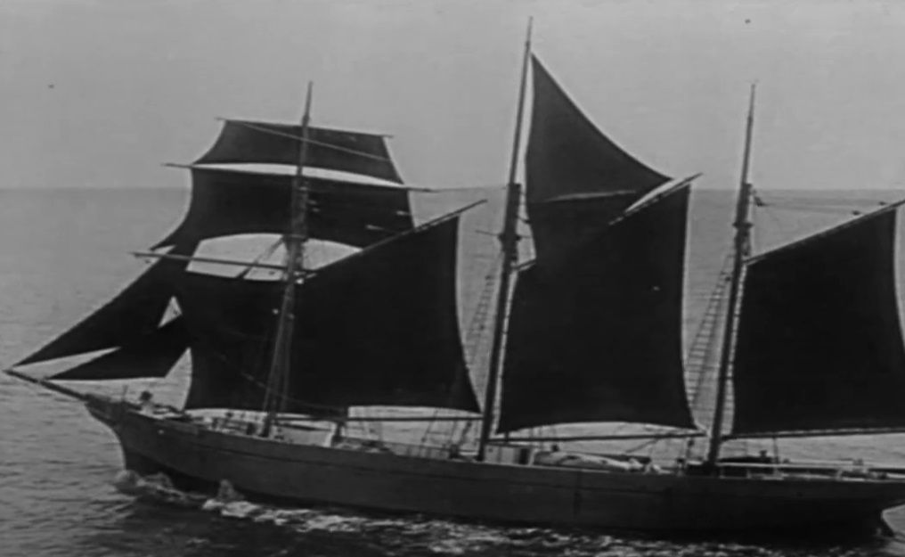 Screenshot from the movie The Mystery of the Mary Celeste (1935)
