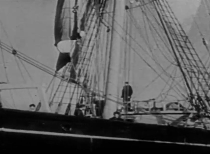 Screenshot from the movie The Mystery of the Mary Celeste (1935)
