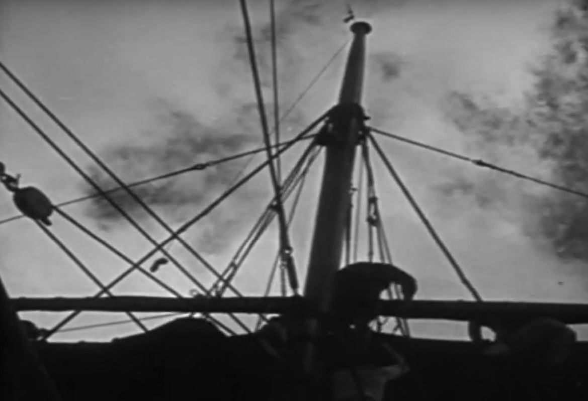 Screenshot from the movie The Mystery of the Mary Celeste (1935)