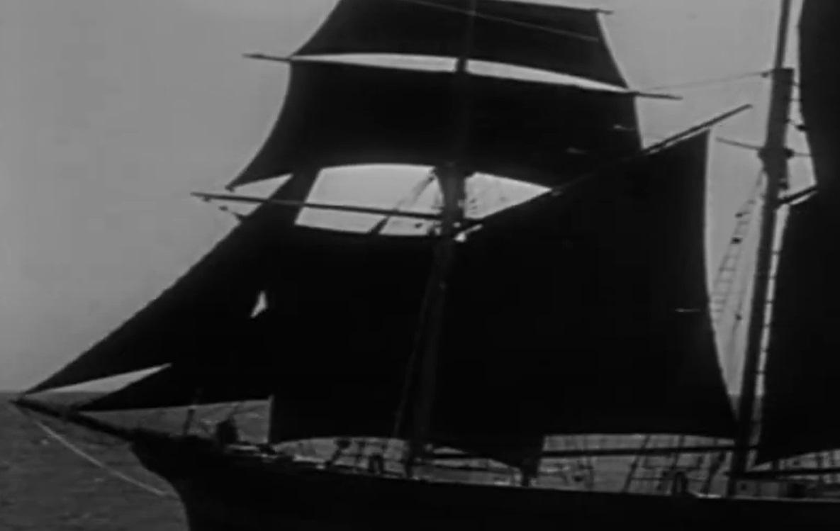 Screenshot from the movie The Mystery of the Mary Celeste (1935)
