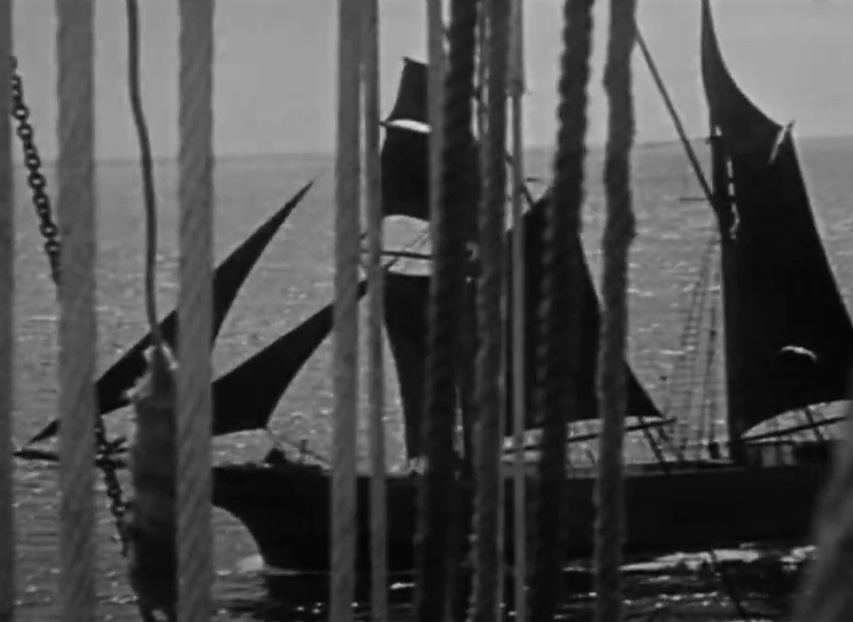 Screenshot from the movie The Mystery of the Mary Celeste (1935)