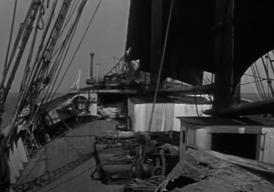 Screenshot from the movie The Mystery of the Mary Celeste (1935)