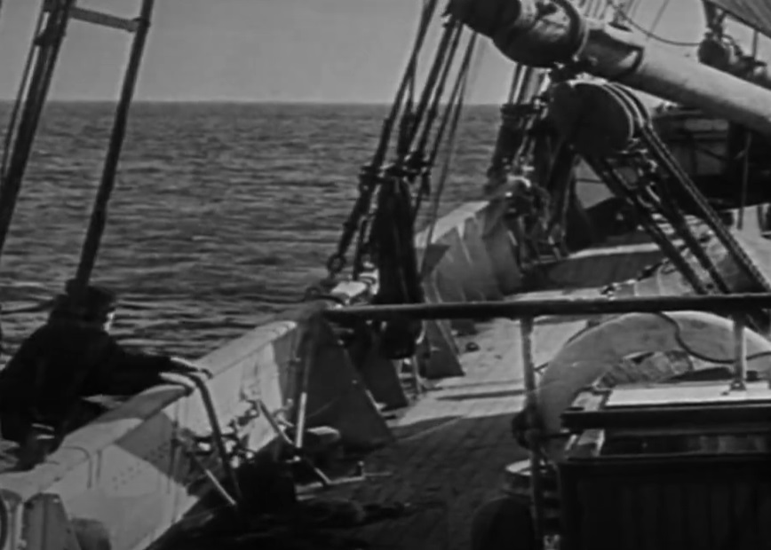Screenshot from the movie The Mystery of the Mary Celeste (1935)