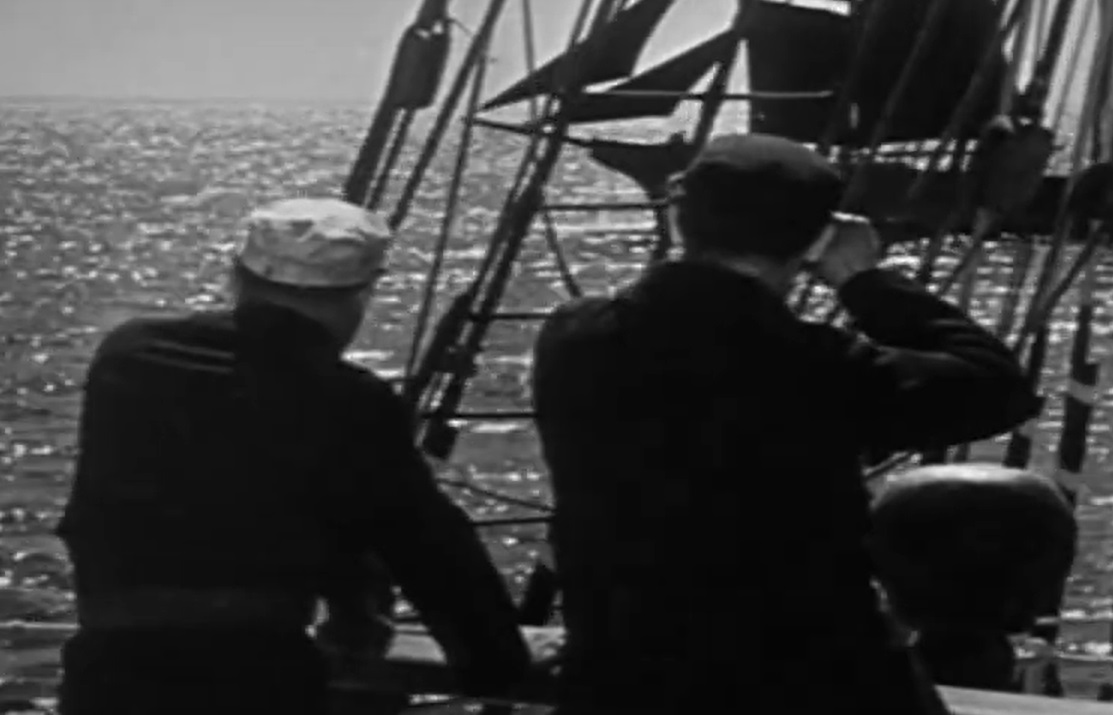 Screenshot from the movie The Mystery of the Mary Celeste (1935)