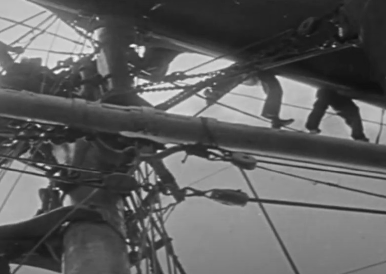Screenshot from the movie The Mystery of the Mary Celeste (1935)