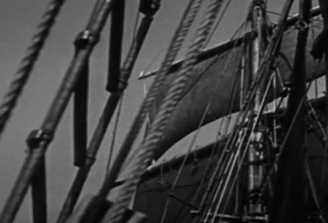 Screenshot from the movie The Mystery of the Mary Celeste (1935)