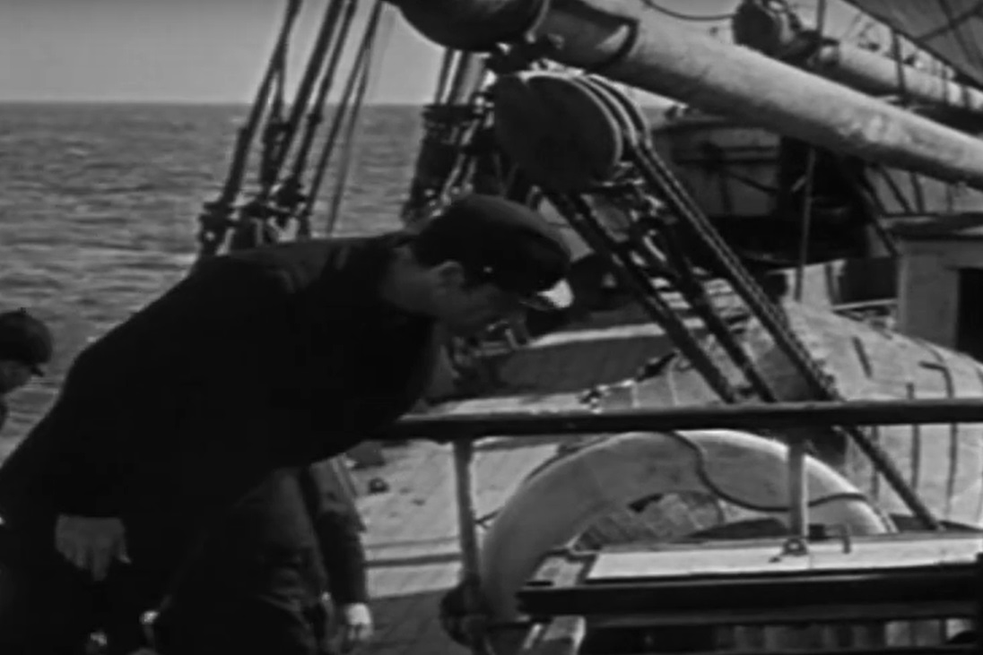 Screenshot from the movie The Mystery of the Mary Celeste (1935)