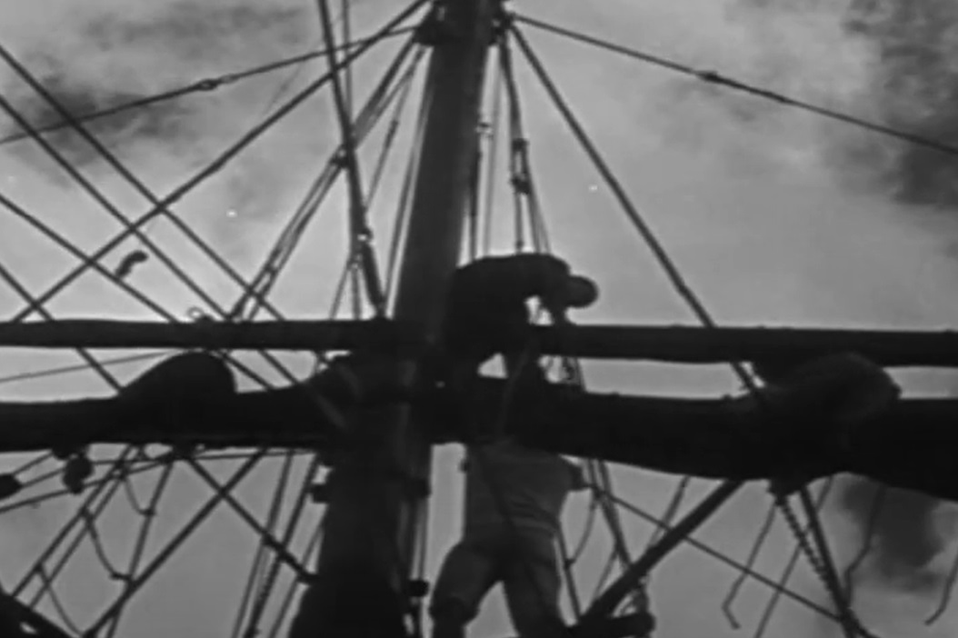 Screenshot from the movie The Mystery of the Mary Celeste (1935)