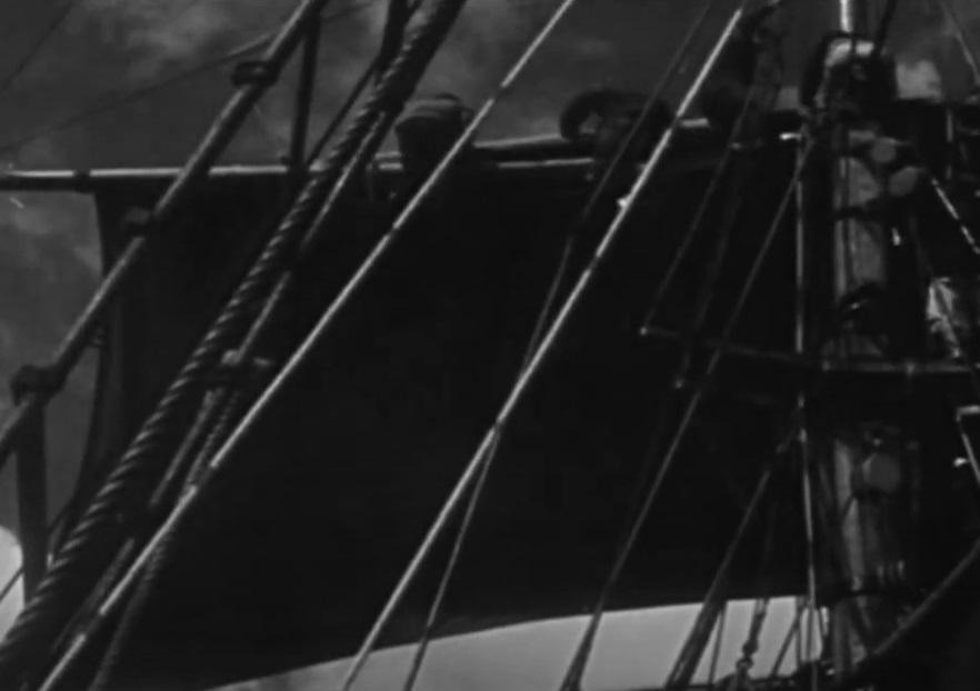 Screenshot from the movie The Mystery of the Mary Celeste (1935)
