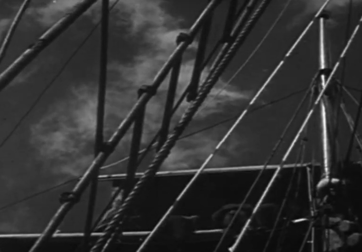Screenshot from the movie The Mystery of the Mary Celeste (1935)