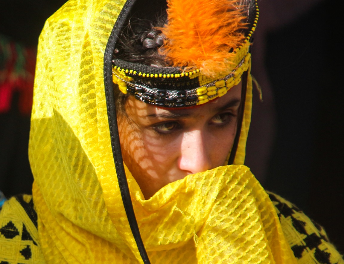 A Kalashi Girl In Chillam