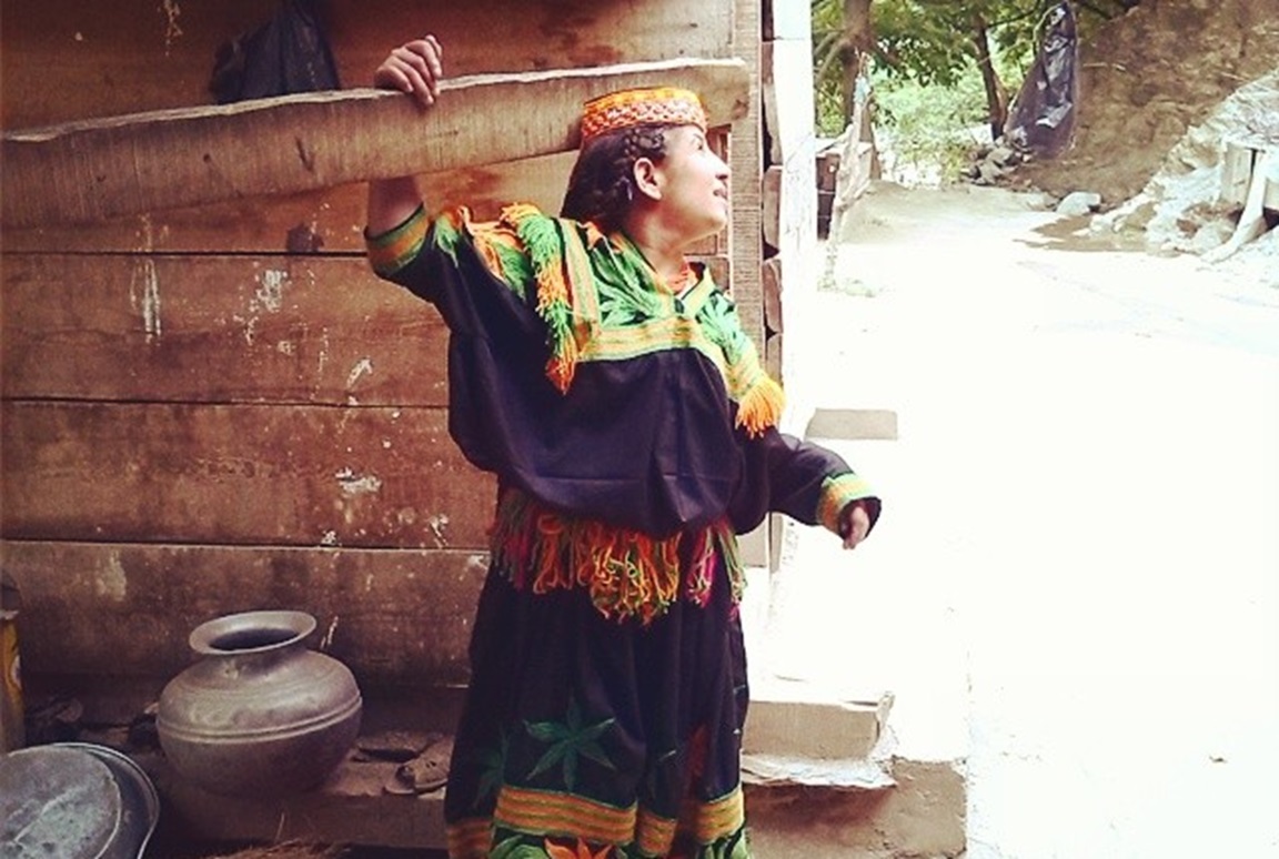 A Kalasha Girl - 2014