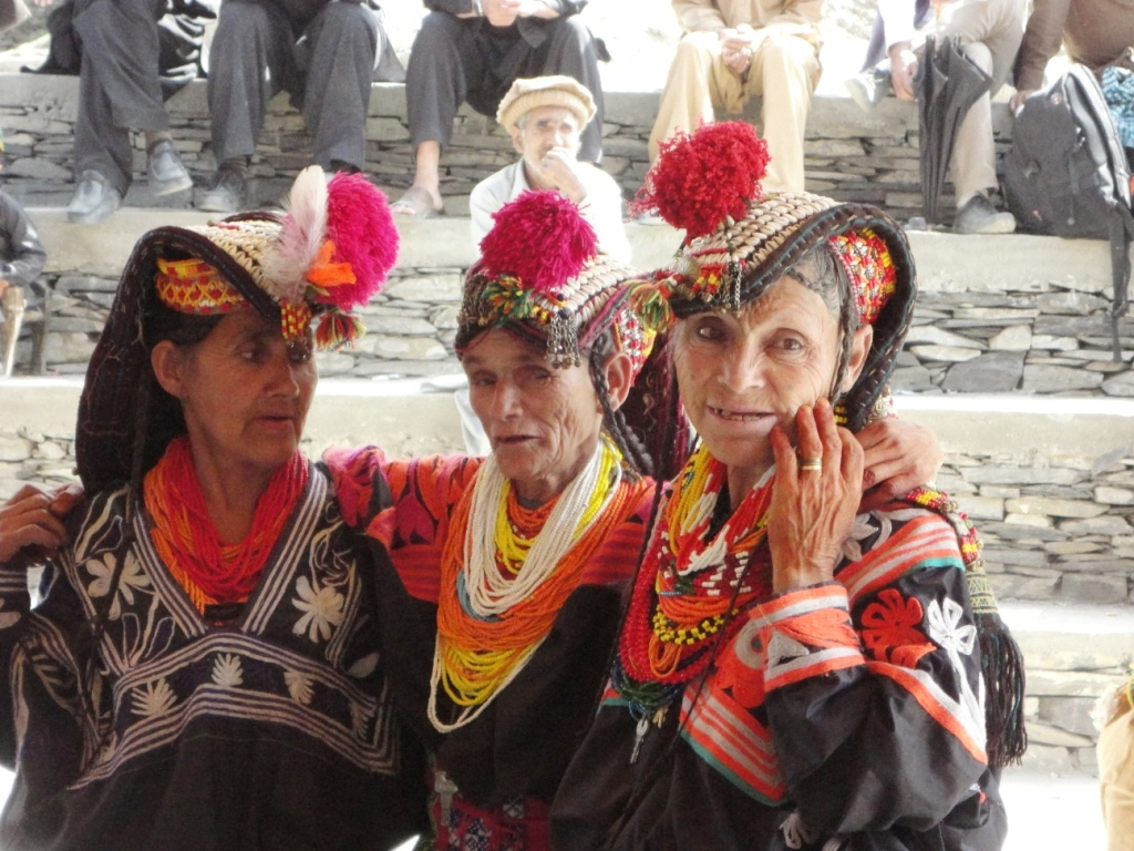 Kalash woman At Kalash Rambur Valley in Chitral