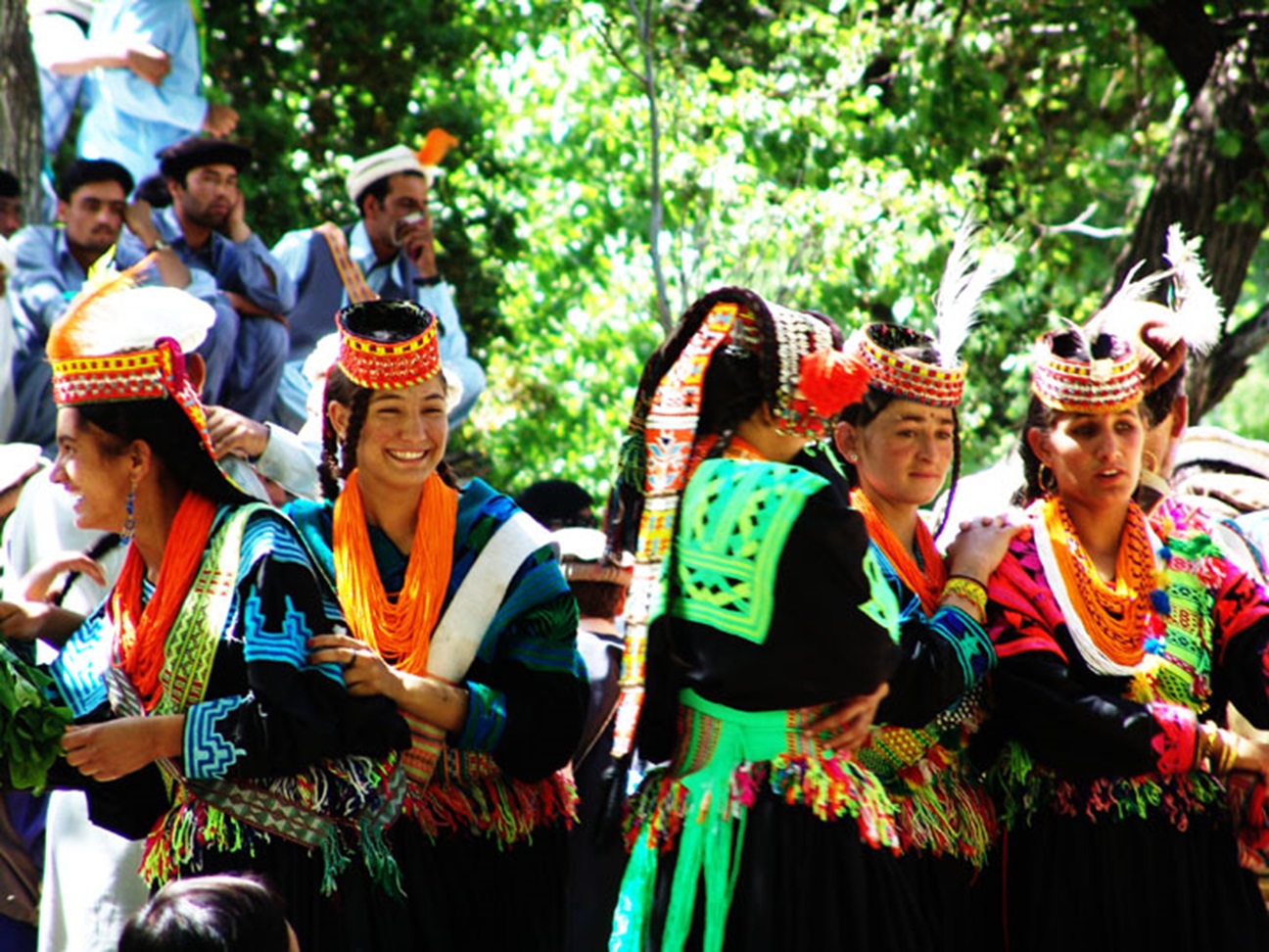 Kelash Girls outside - 2008