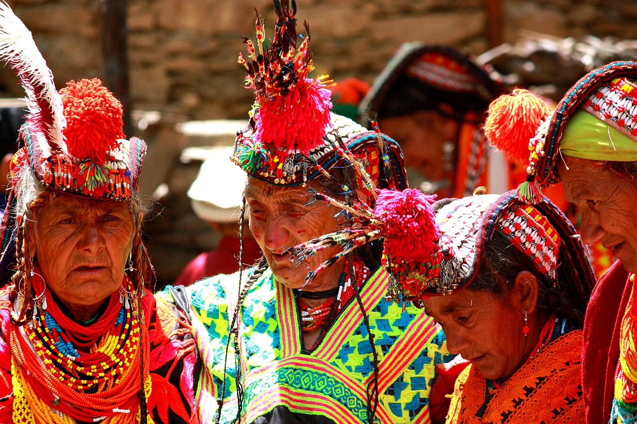 Old Kalasha Women Pakistan