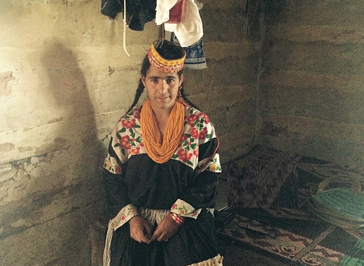 Kalash Girl, Bumburet (Bombrait), Chitral, Pakistan