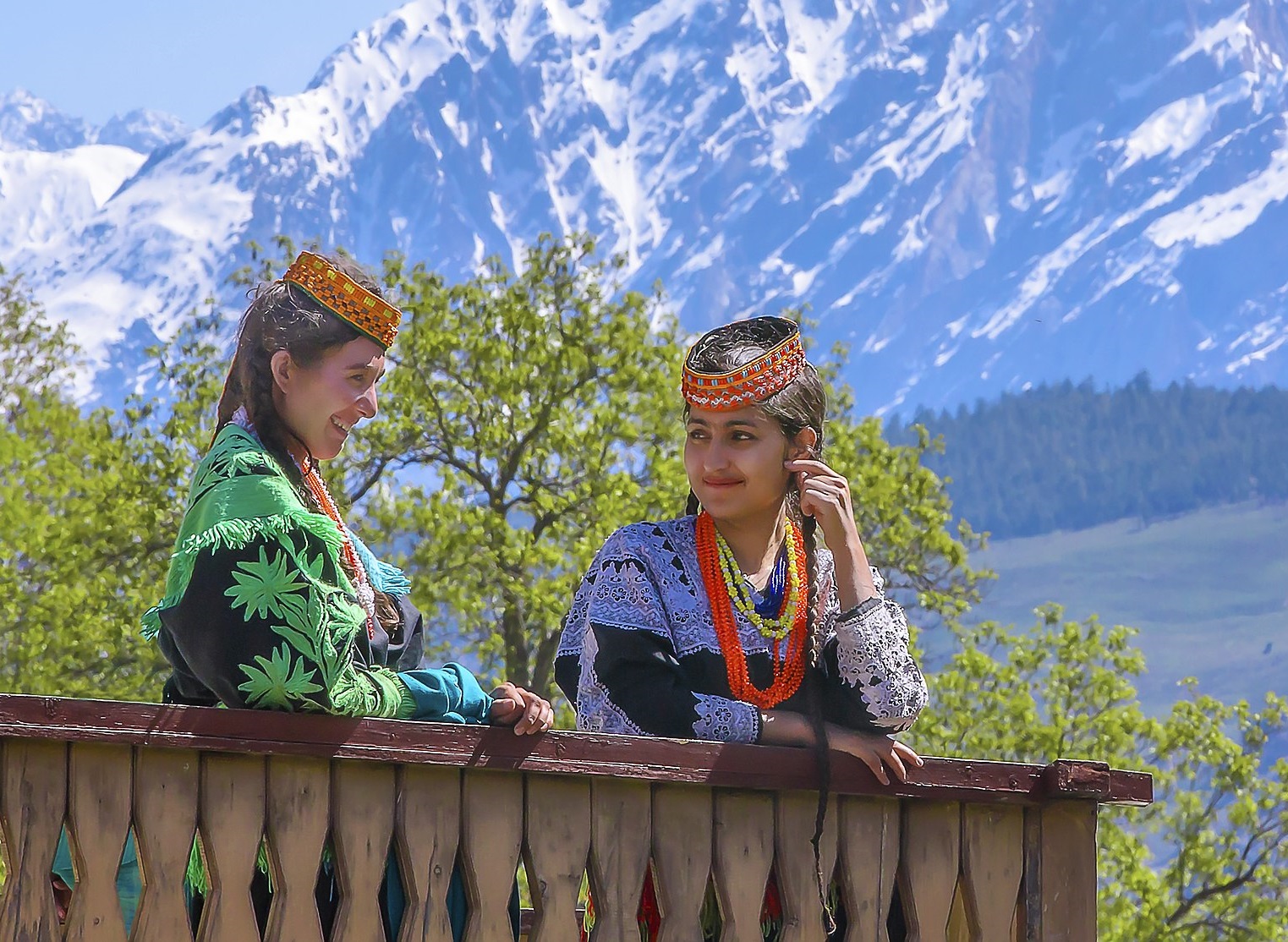 Kalash girls Of Birir Valley