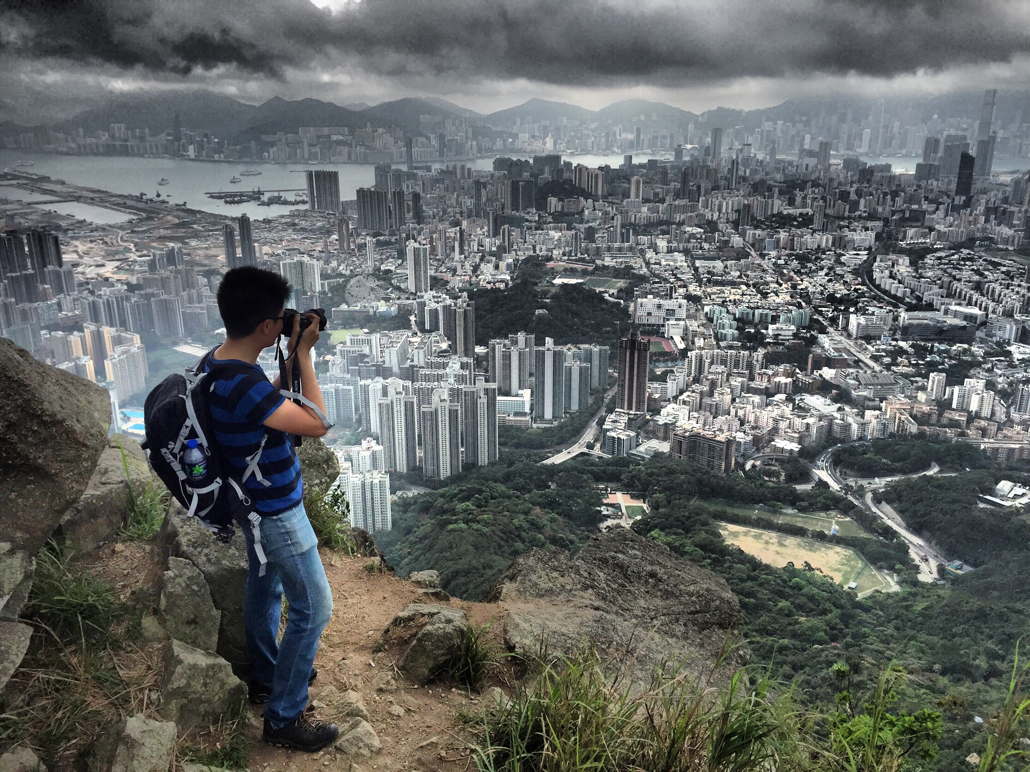 Lion rock hill, Hong Kong