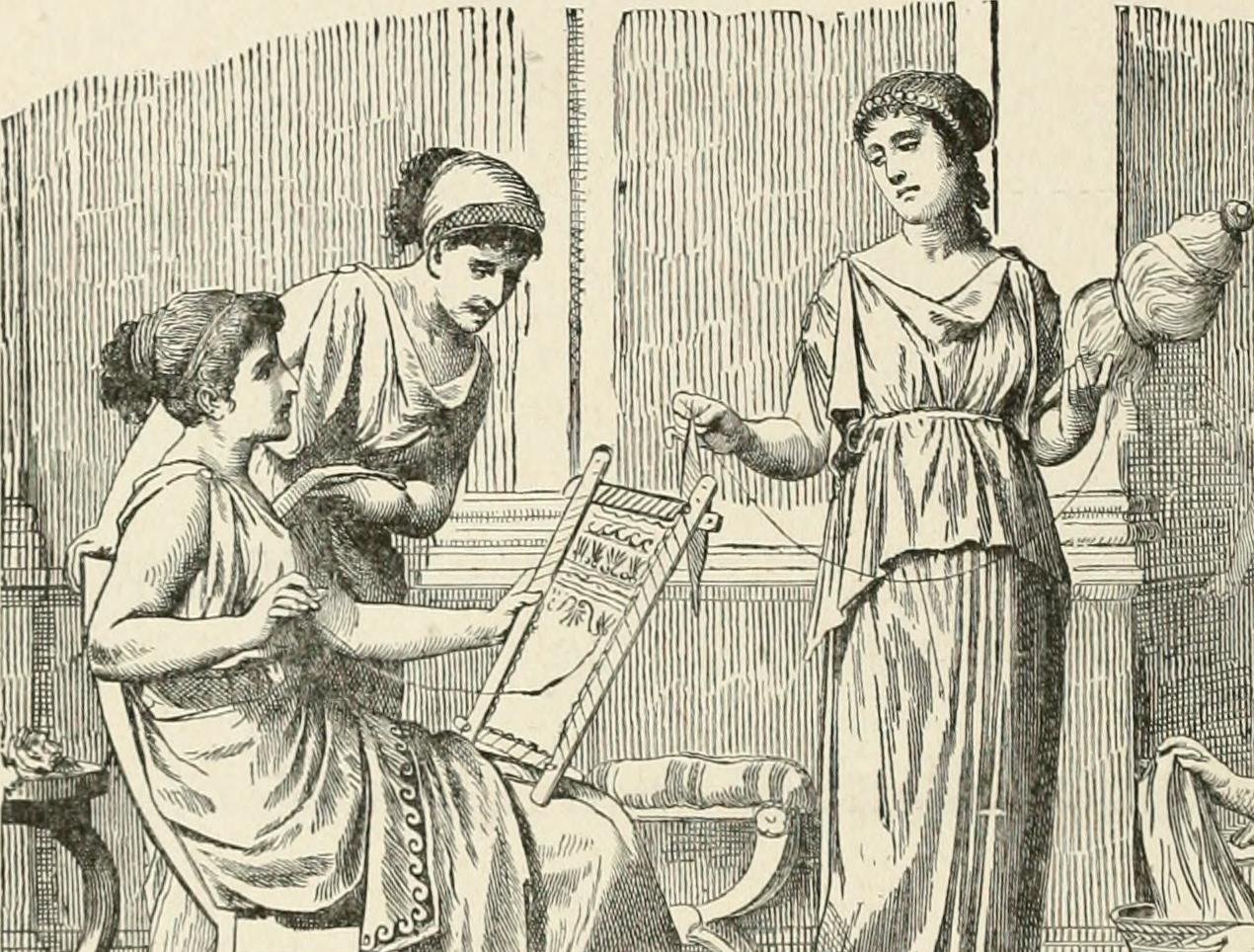 Engraving of Helots constituted a majority of territories ruled by Sparta